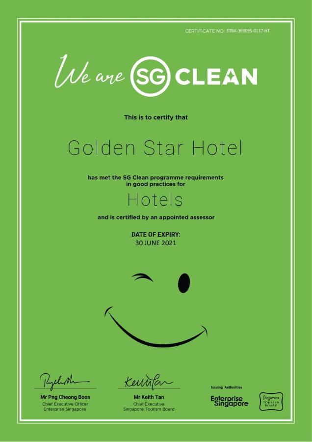 Golden Star Hotel Singapore Eksteriør bilde